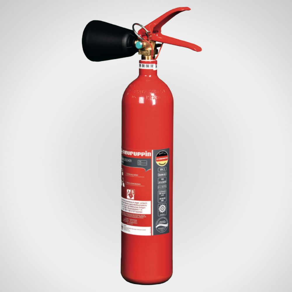 CO2 Fire Extinguisher, Steel Cylinder - Neuruppin