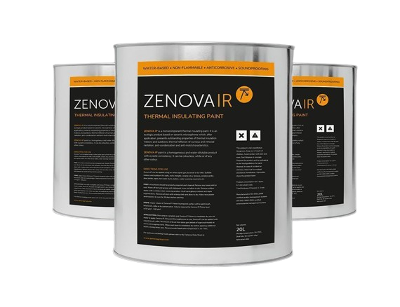 Vopsea Termoizolantă de Tencuială - Zenova IR