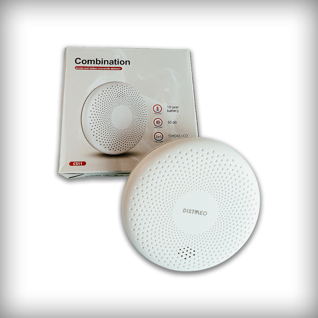 CS11 2-in-1 Smoke and Carbon Monoxide Detector with Sound Alarm