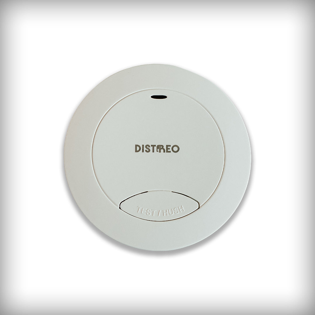 SM03 Compact Smoke Detector with Sound and Visual Alarm