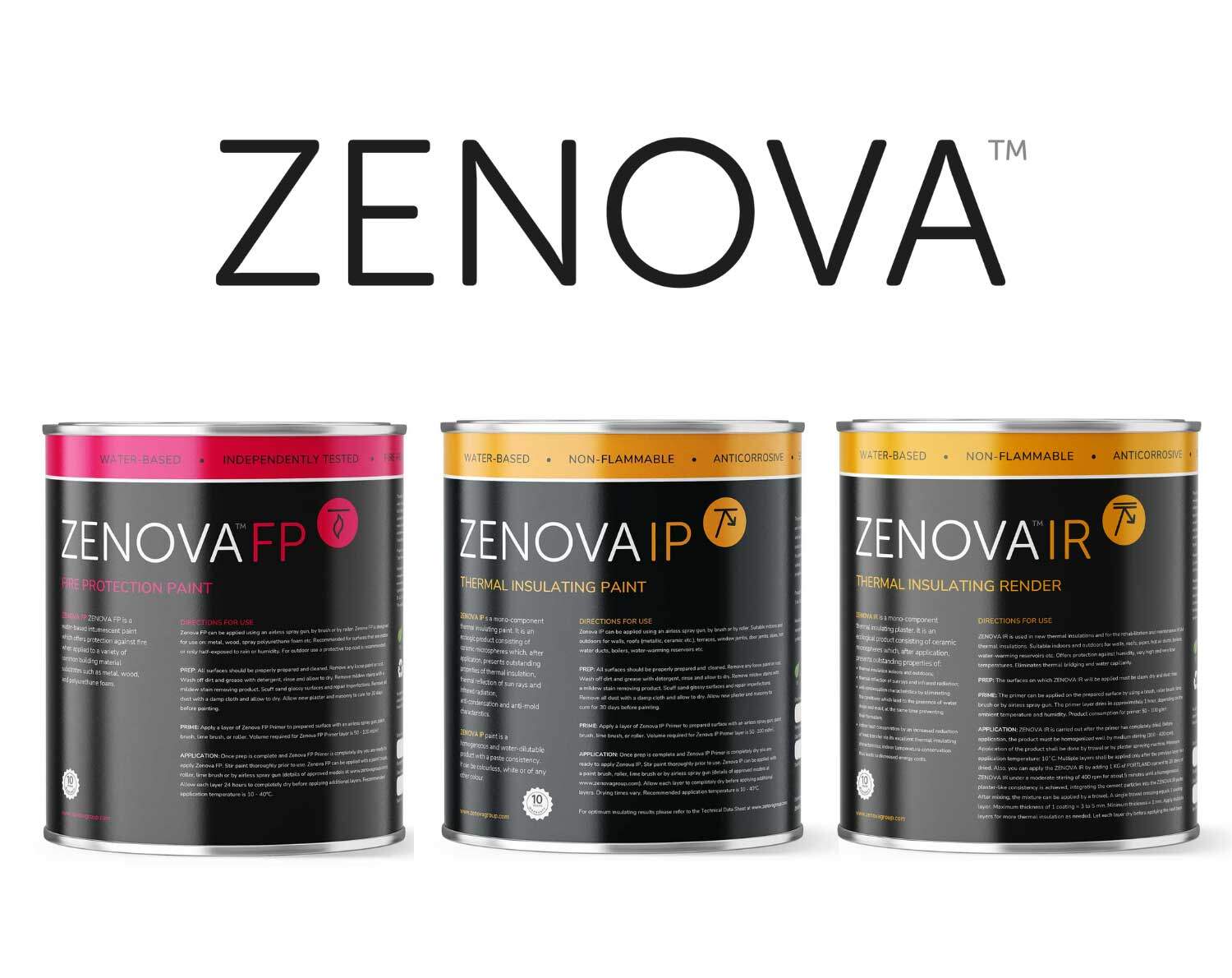 Vopsea Termoizolantă - Zenova IP