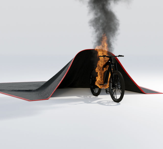Pătură Antifoc Biciclete & Trotinete Electrice