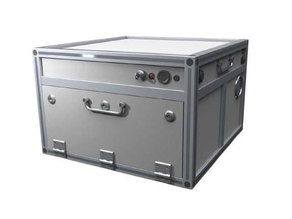 Cutie SQUARE RACLAN Depozitare / Încărcare Baterii Litiu-Ion 3,5 kWh