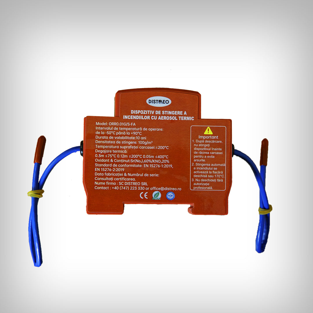 Dispozitiv autonom de stingere cu aerosoli - Flarex