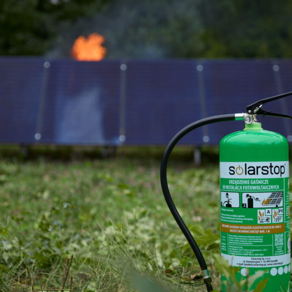 Stingător Panouri Fotovoltaice Solarstop