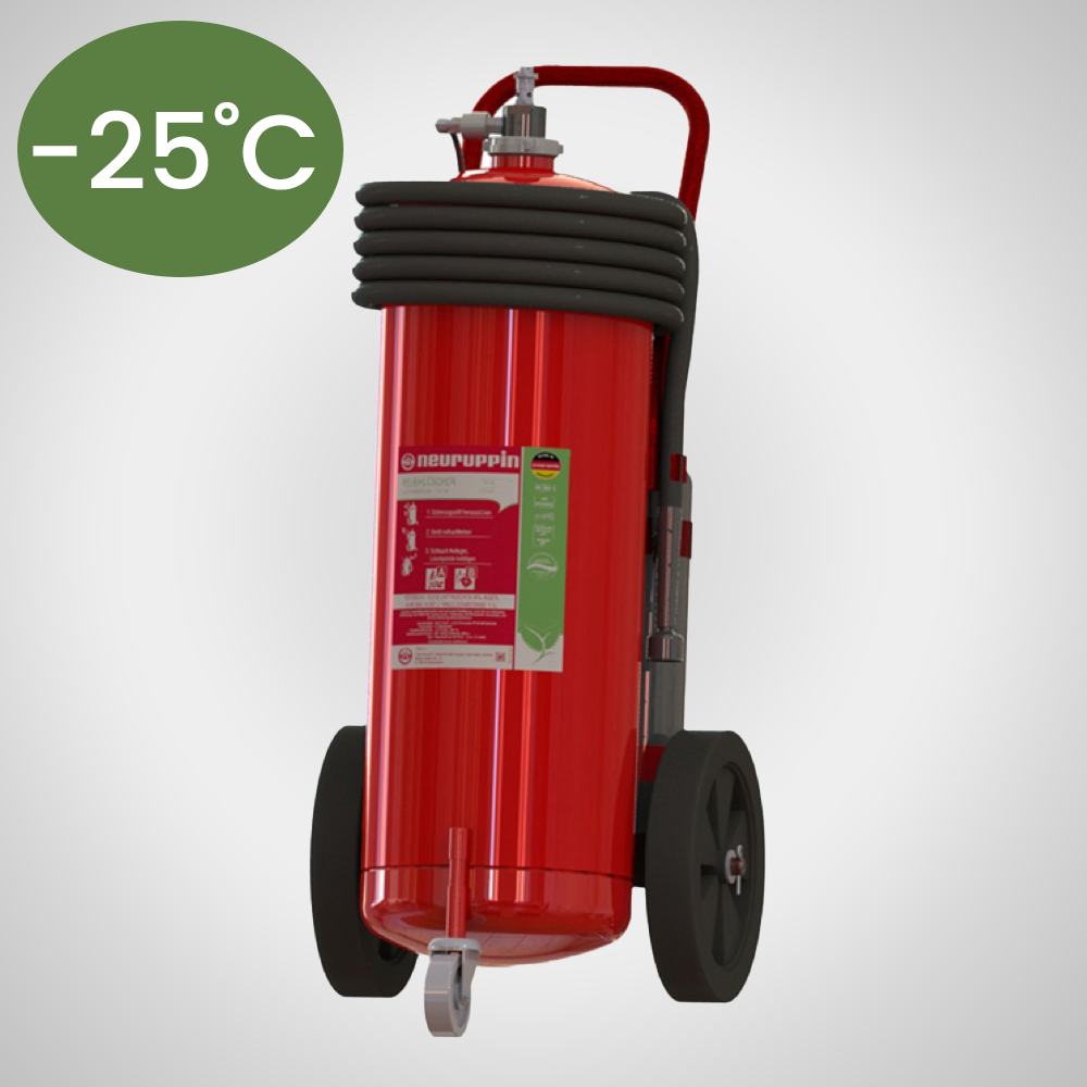 Stingător mobil cu spumă fără fluor 50L – rezistență la -25°C | Neuruppin AB FluorineFree